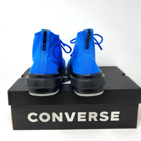 Converse Digital Terrain Disrupt CX High Top Blue Canvas Sneaker Men's 170362C - Picture 6 of 10